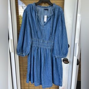 Denim dress